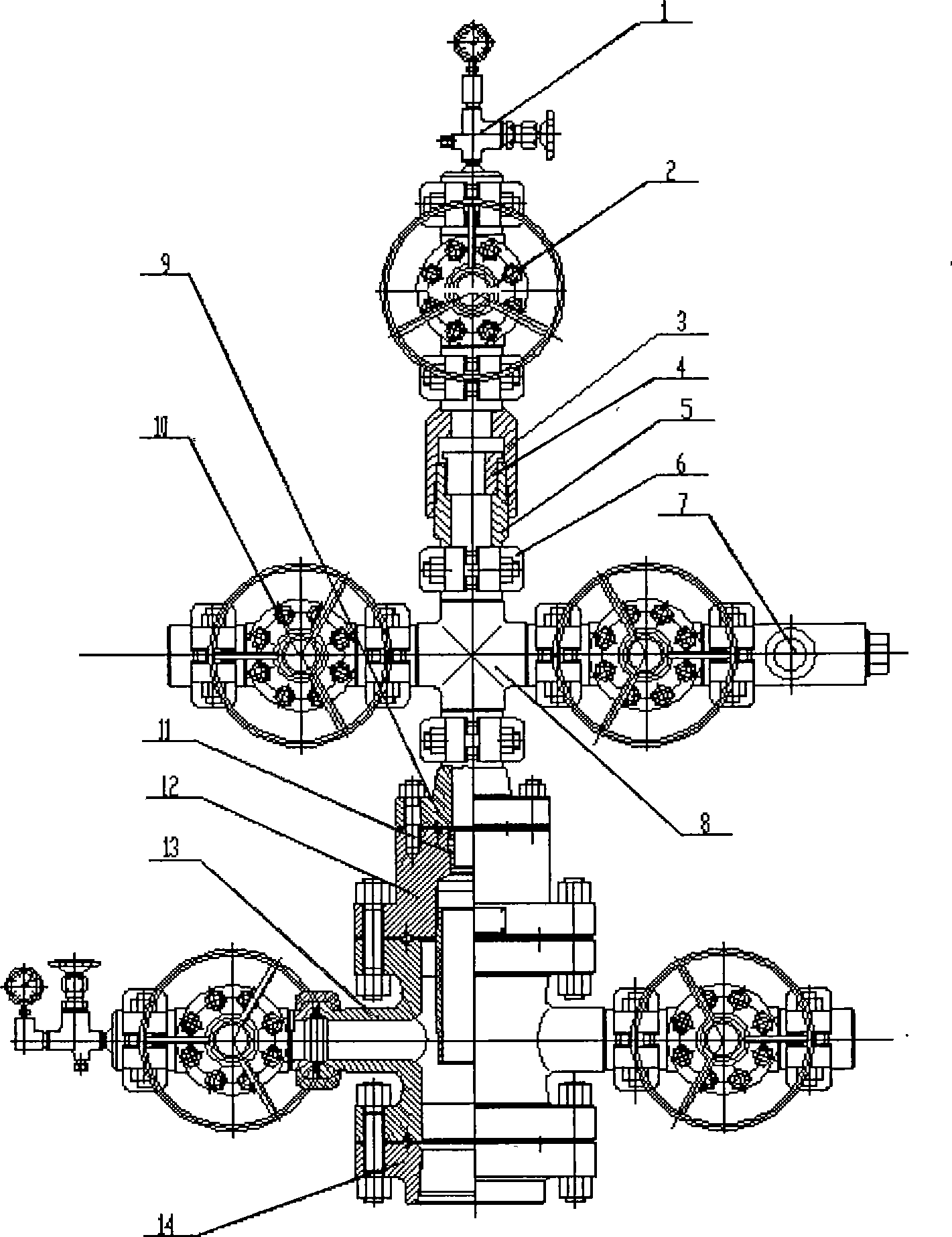 Novel thermal recovery well head device