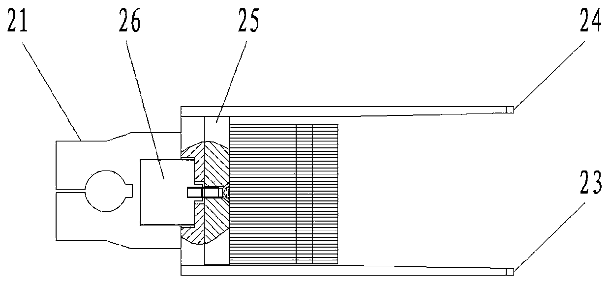 Shaping manipulator for storage battery