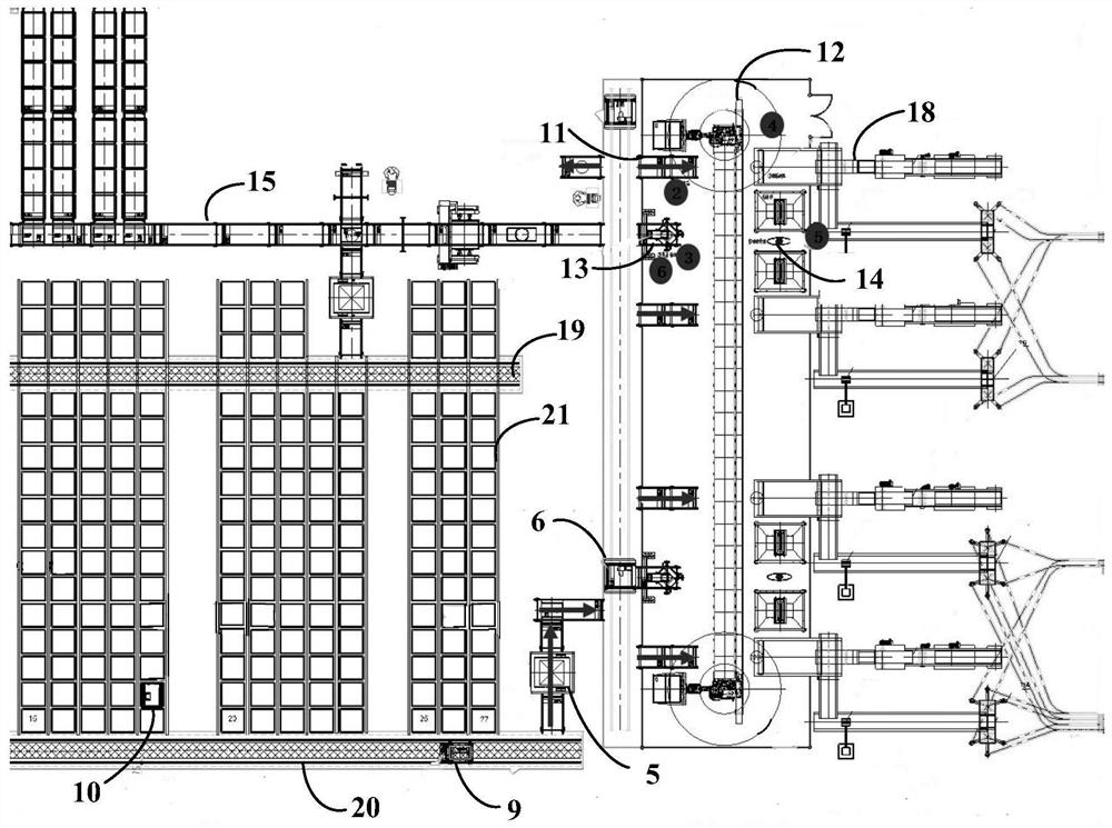 Intelligent tobacco shred storage and conveying method based on remote tobacco shred supply