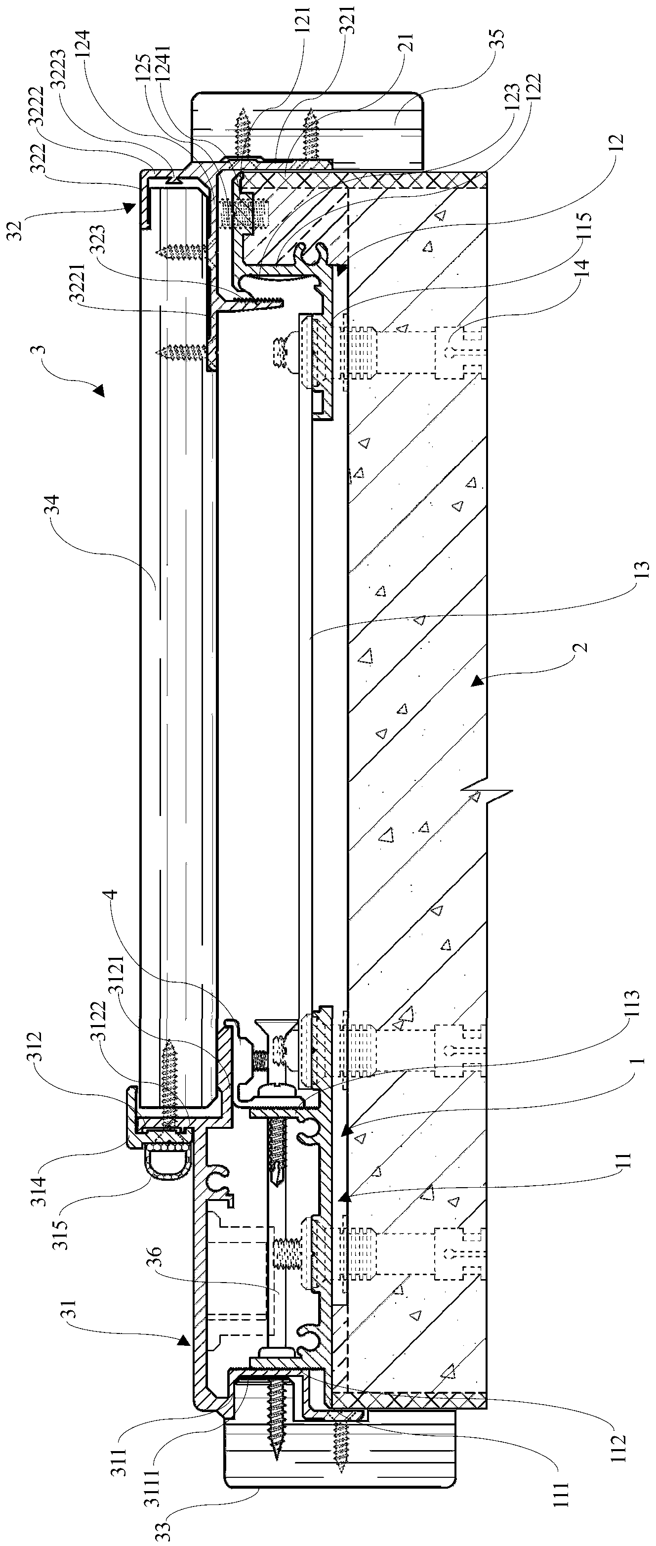 Finished vertical hinged door window frame and method for mounting door window frame