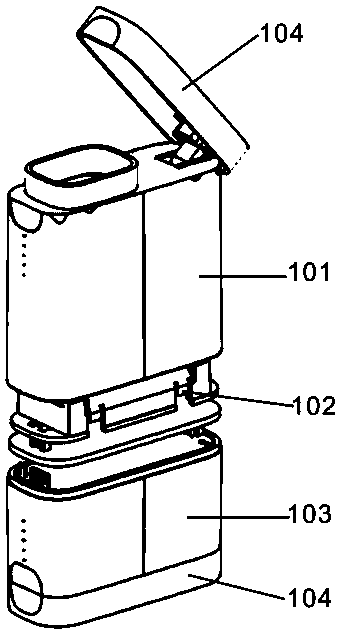 Smart pill box device and method for taking medicine