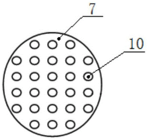 Method for detecting peripheral blood circulating tumor cell EGFR of advanced rectal cancer patient