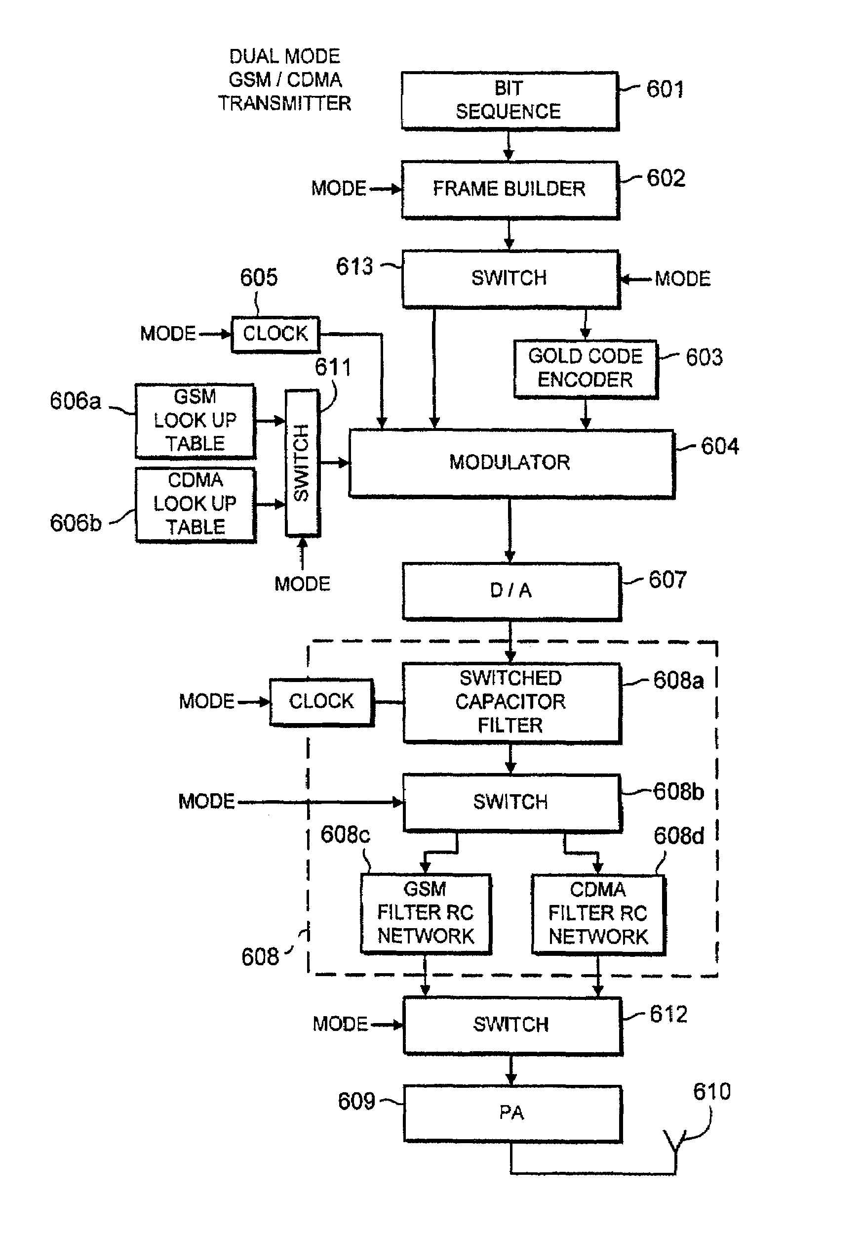 Pulse shaping which compensates for component distortion