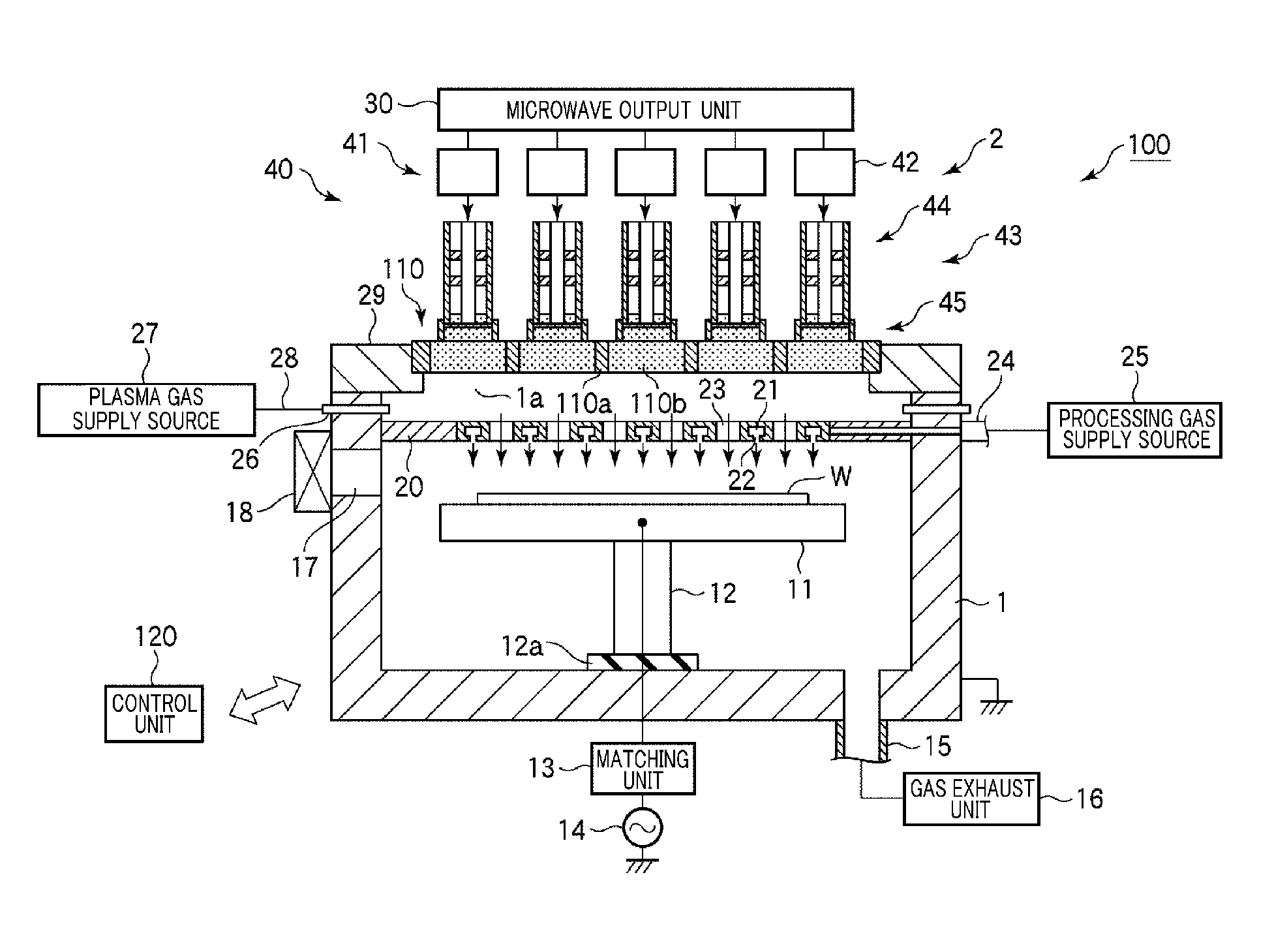 Microwave plasma source and plasma processing apparatus