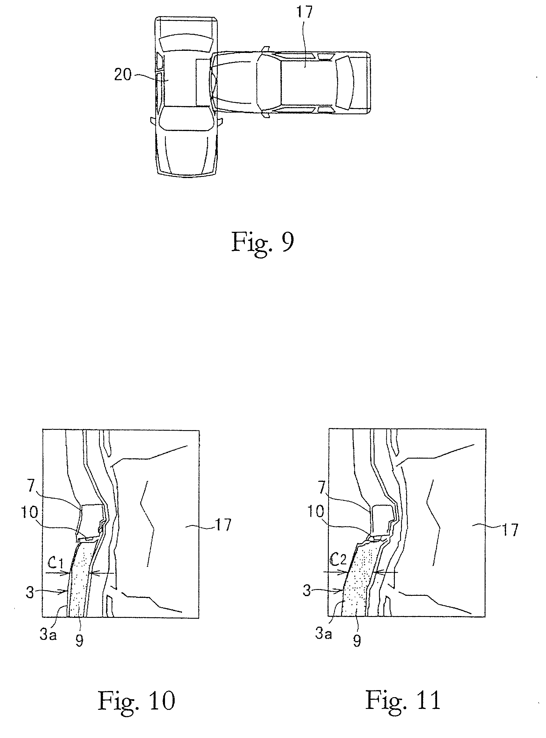 Vehicle body side structure