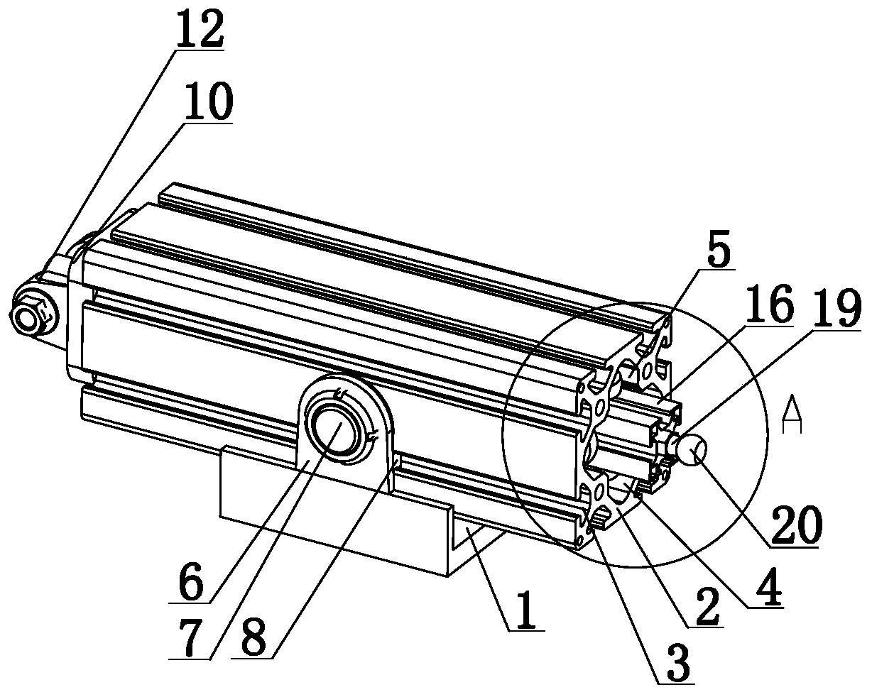 A seamless rectangular tube progressive device for pipe bending machine