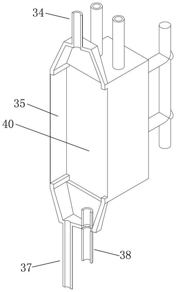 Gas condensation visualization and heat exchange characteristic detection device and method