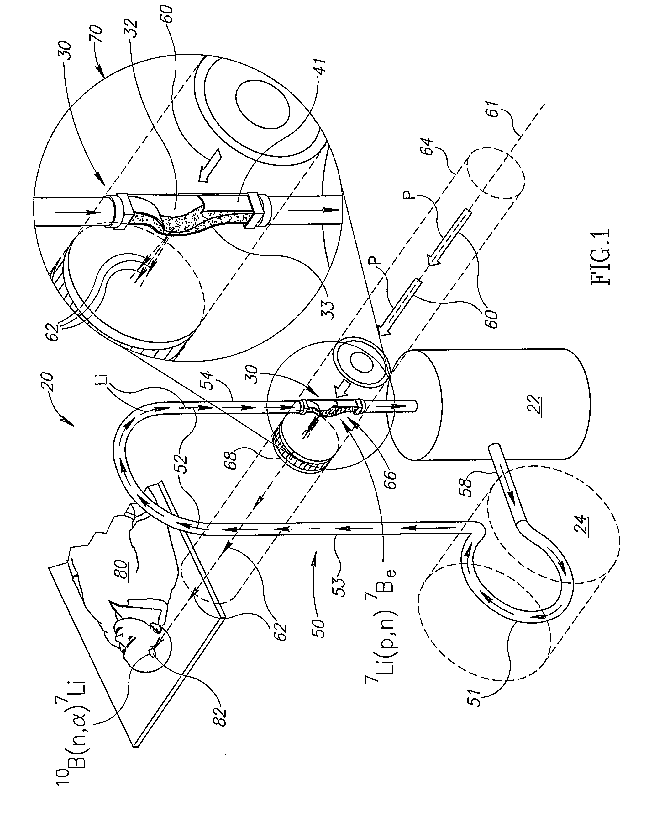 Neutron beam radiation apparatus