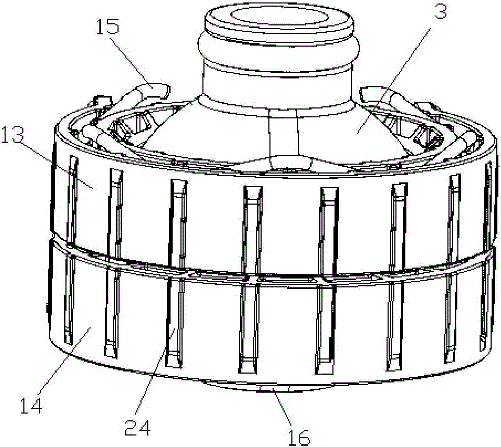 Automotive manual gear shifter convenient and fast to assemble and capable of adjusting clearance automatically