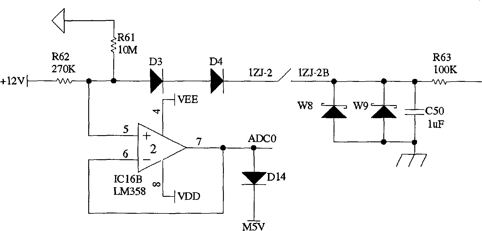 Novel duplicate-power double-fan intelligent monitoring protection device