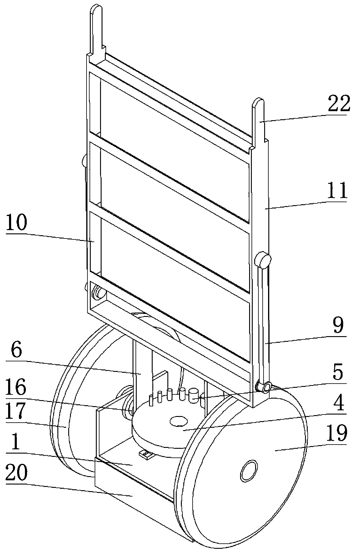 Multifunctional all-terrain transportation robot