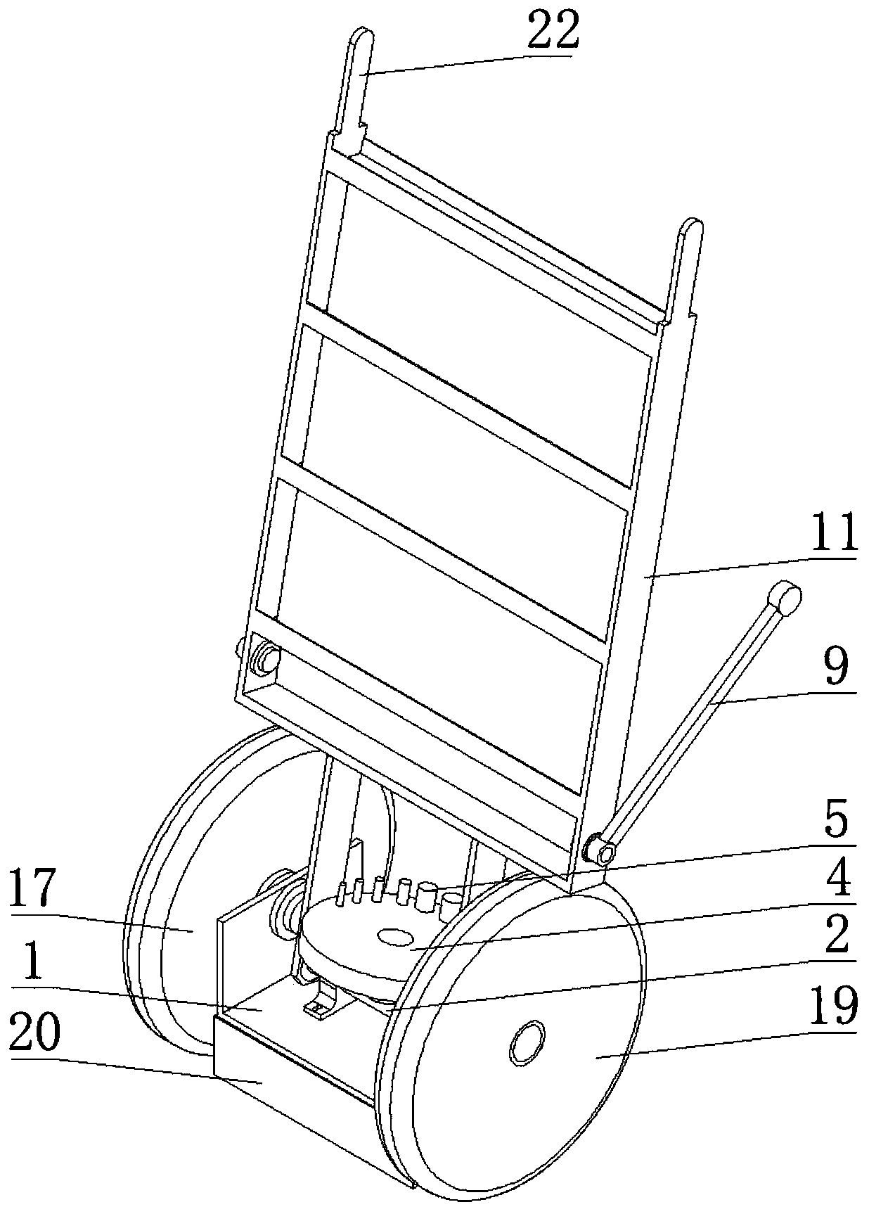 Multifunctional all-terrain transportation robot