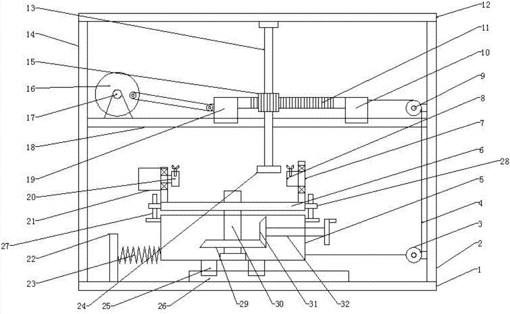 Efficient grinding and rust removing equipment for steel bars for building