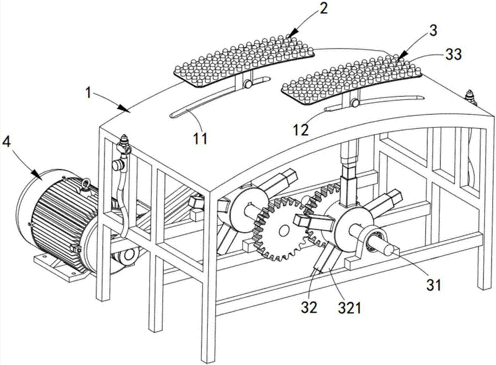 Yarn textile printing and dyeing product scutching equipment