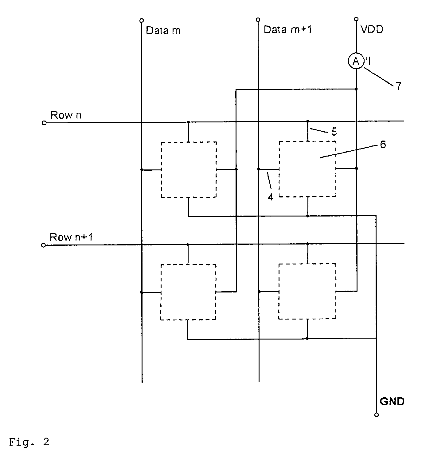 Method and circuit arrangement for the ageing compensation of an organic light-emitting diode and circuit arrangement