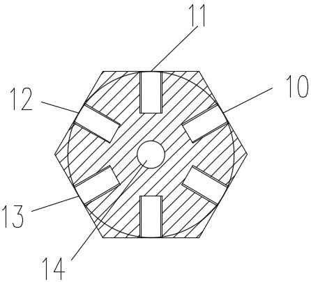 Mining high-voltage switch multifunctional grounding device