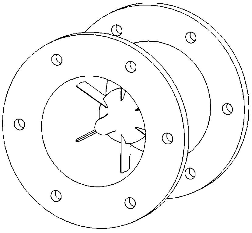 A Flow Field Uniform Device Based on Shrinkage Curve Design