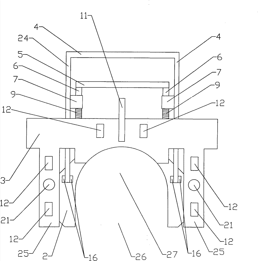 On-board fixture for loading and unloading