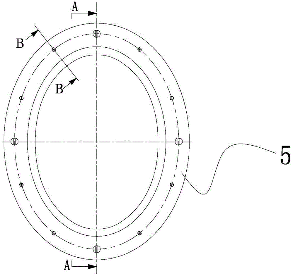 Glove device on isolator and glove replacing method