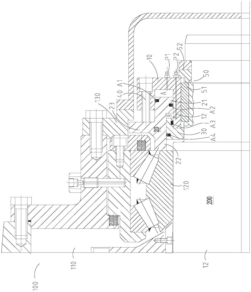 Hydraulic locking device