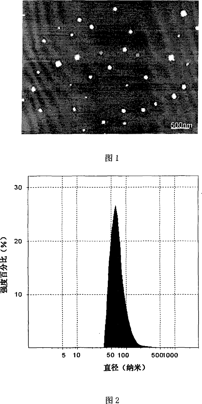 Nano essence dispersion and preparation thereof