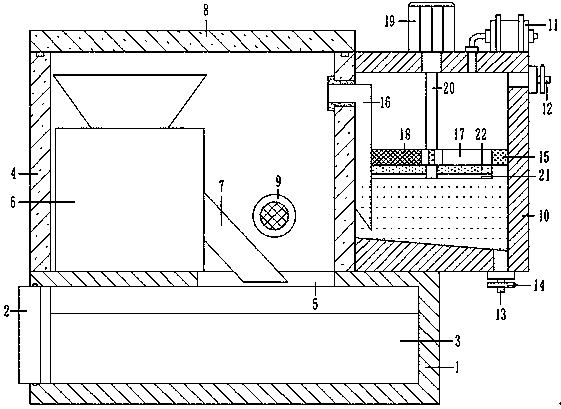 Grinding machine for producing plastic stabilizer