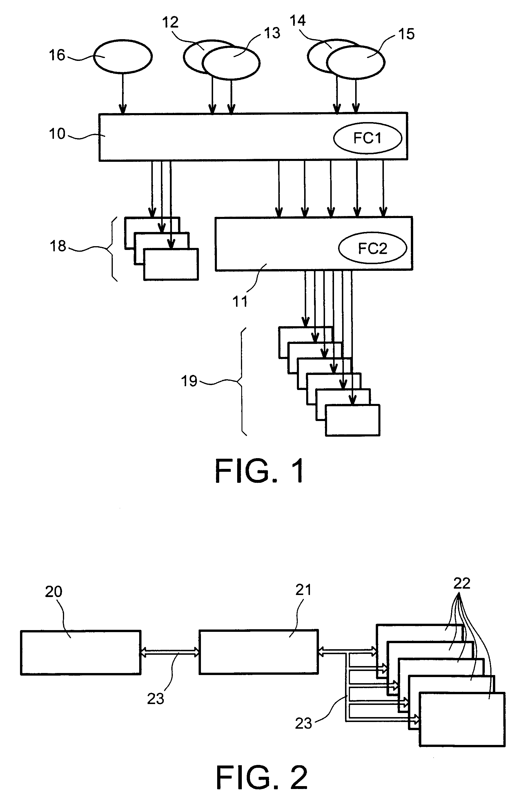 Electricity distribution system and method inside an aircraft