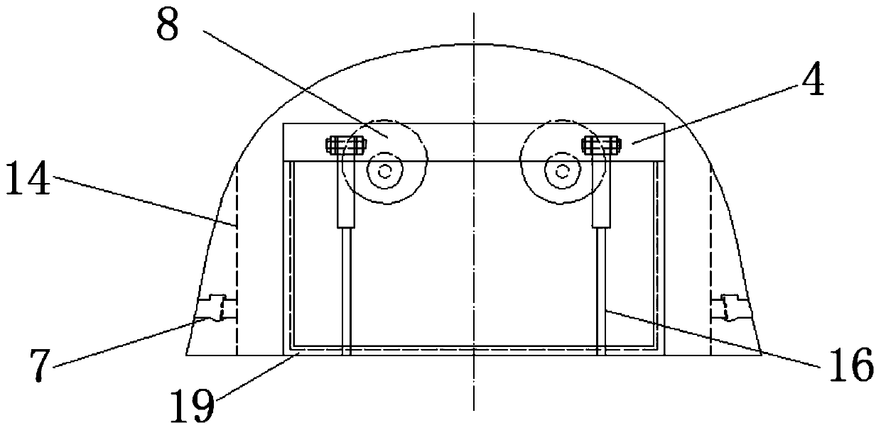 Deep-water manganese nodule collecting device