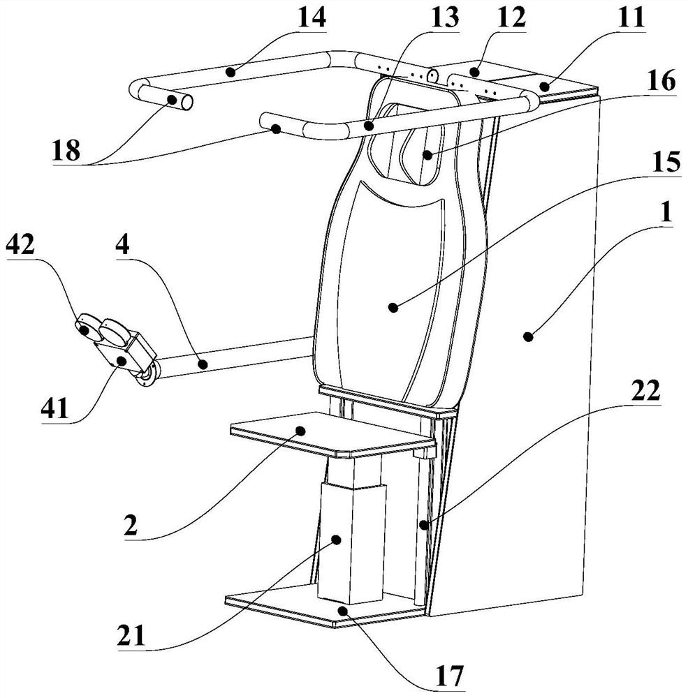 Flexible upper limb training device and method