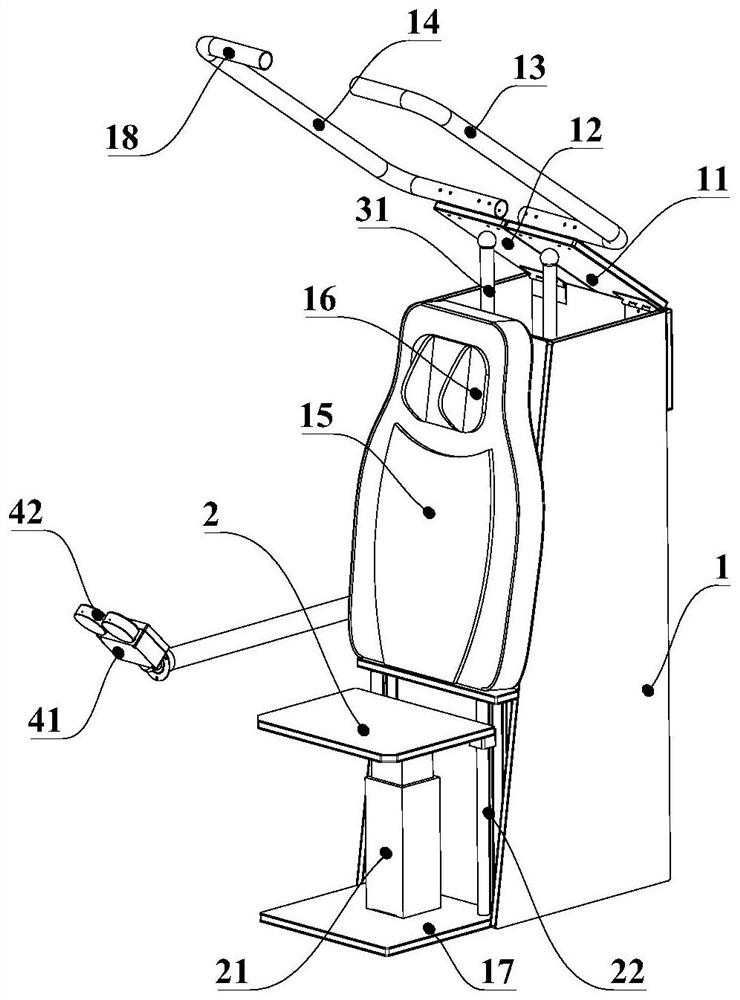 Flexible upper limb training device and method