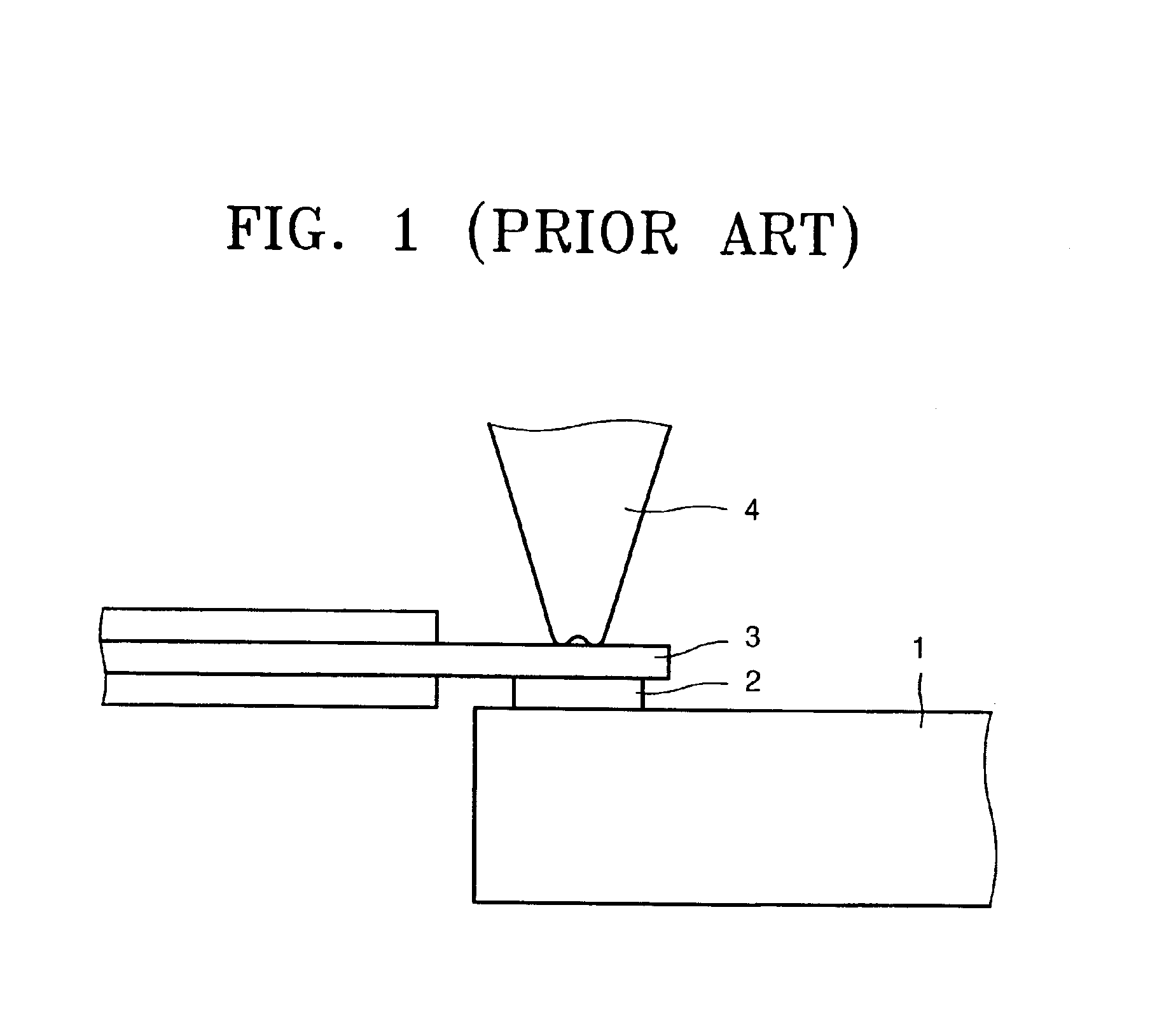 Method and apparatus for bonding a flexible printed circuit cable to an ink jet print head assembly