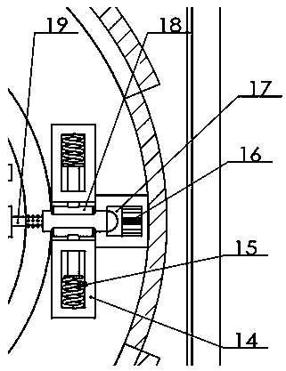 Portable disinfection device for anesthesia department