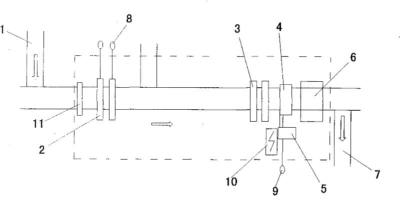 Automatic coating process of composite coating of large-size steel pipe