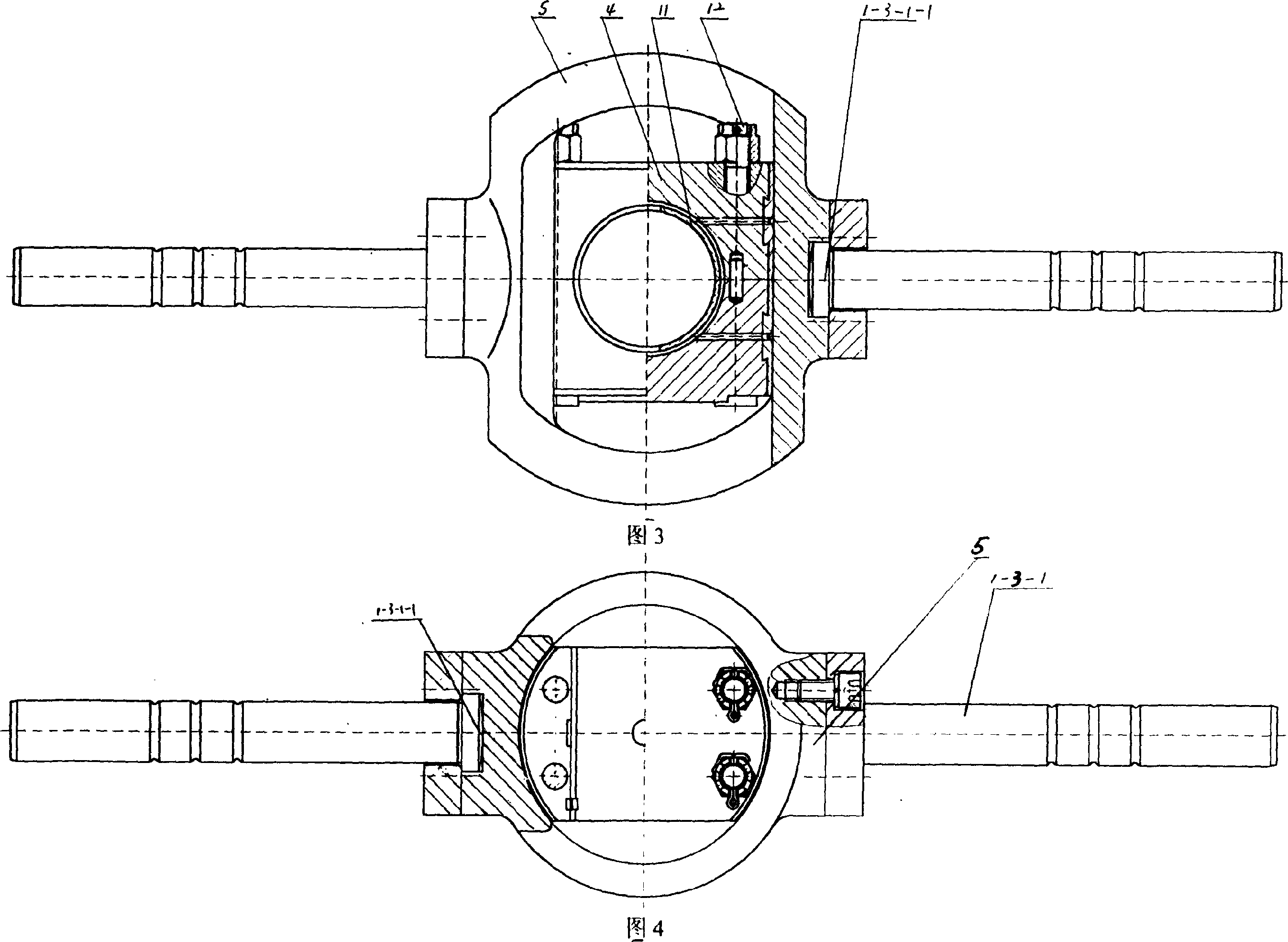 Opposed diaphragm compression engine capable of auto-regulating coaxial degree of bar piston and plunger case