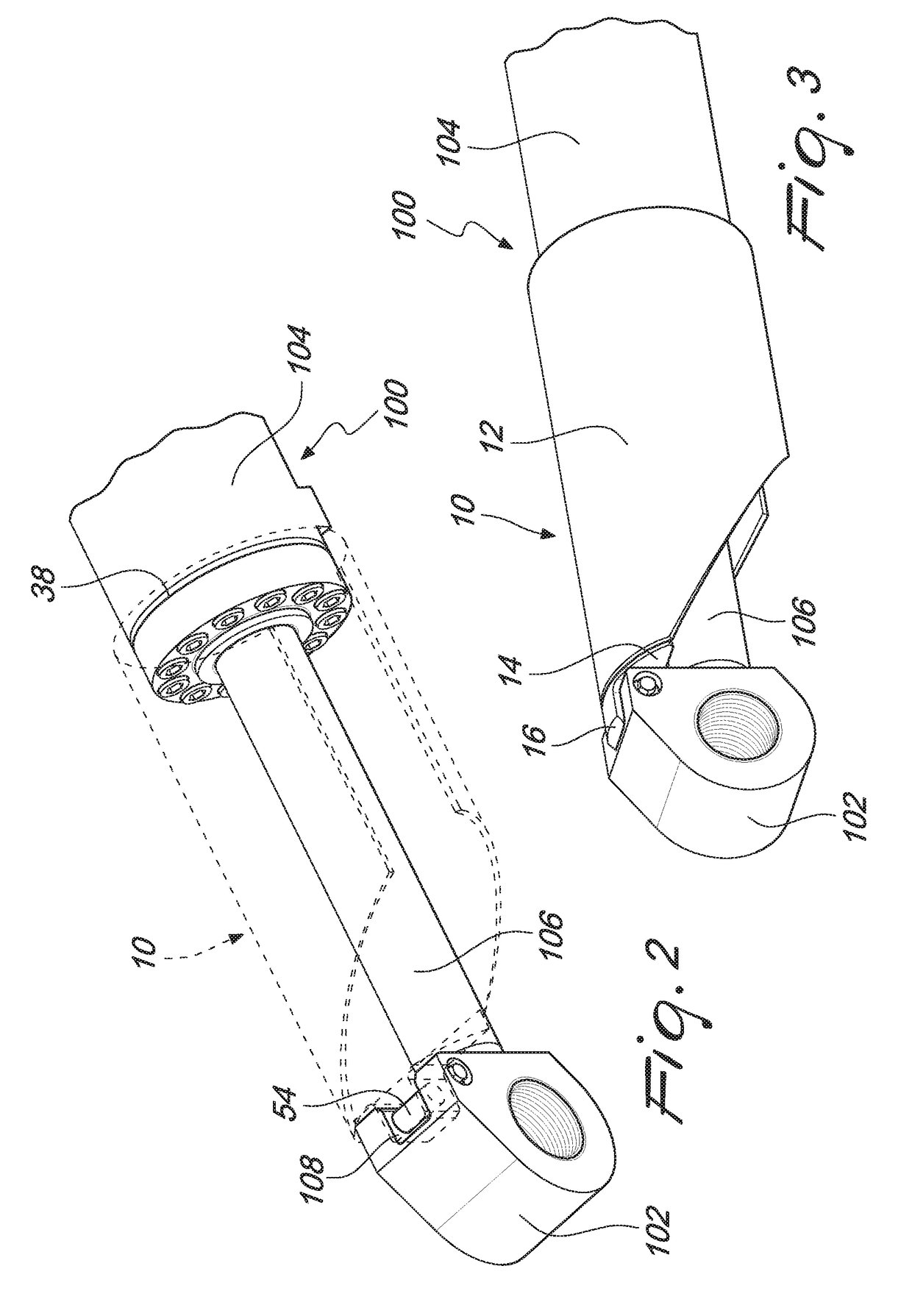 Hydraulic cylinder cover