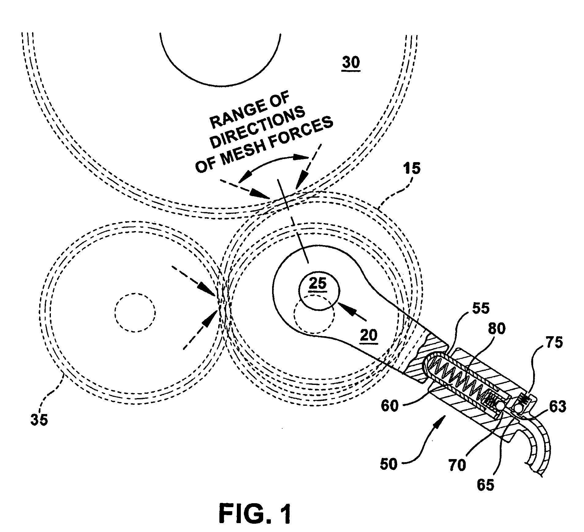 Gear-driven balance shaft apparatus with backlash control