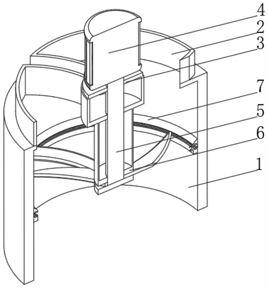 Green feed smashing device