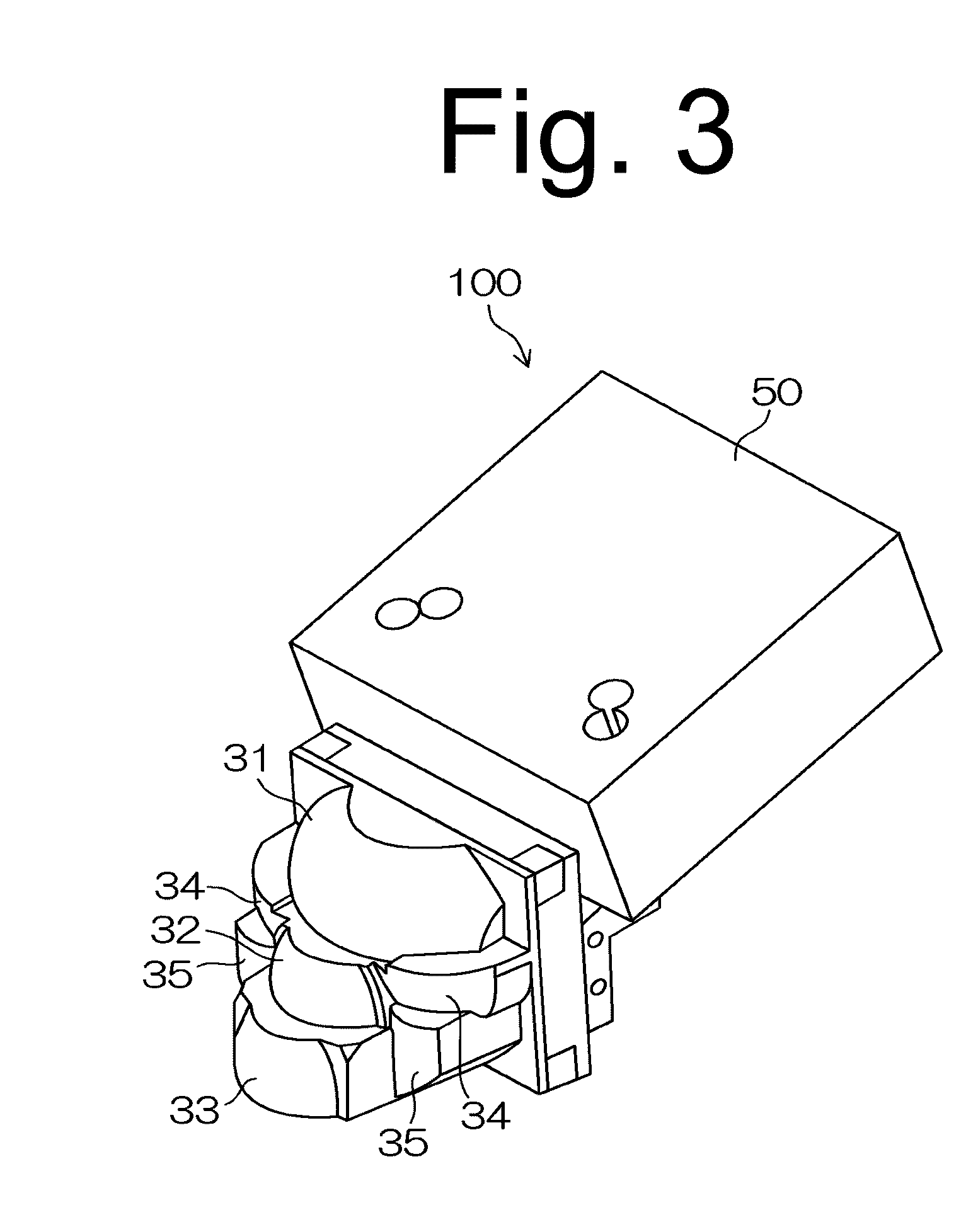 Vehicle light with LED light source