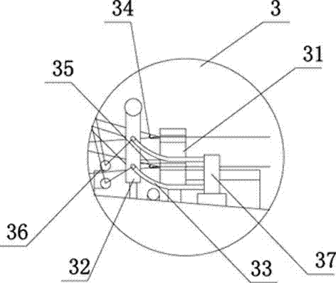 Double-layer narrow-range webbing loom