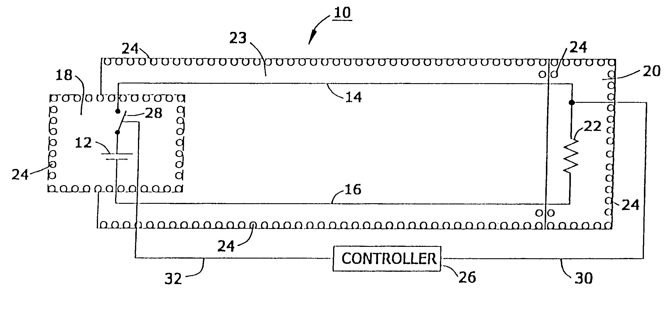 Magnetic resonance imaging coated assembly