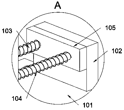 Road traffic control device for highway bridge