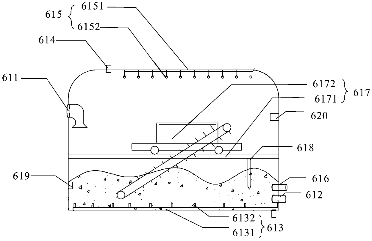 Vehicle-mounted organic garbage quick decomposition and fertilization system and method