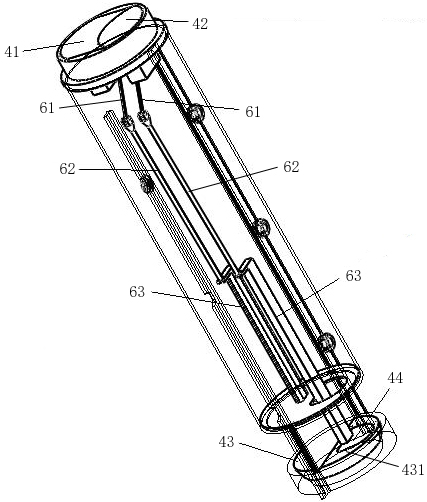 Water-saving flushing tank