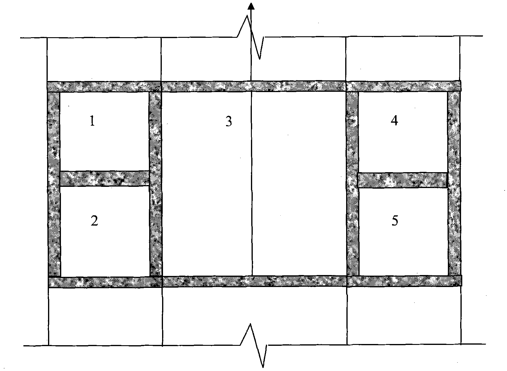 Foundation pit support method of soft soil foundation