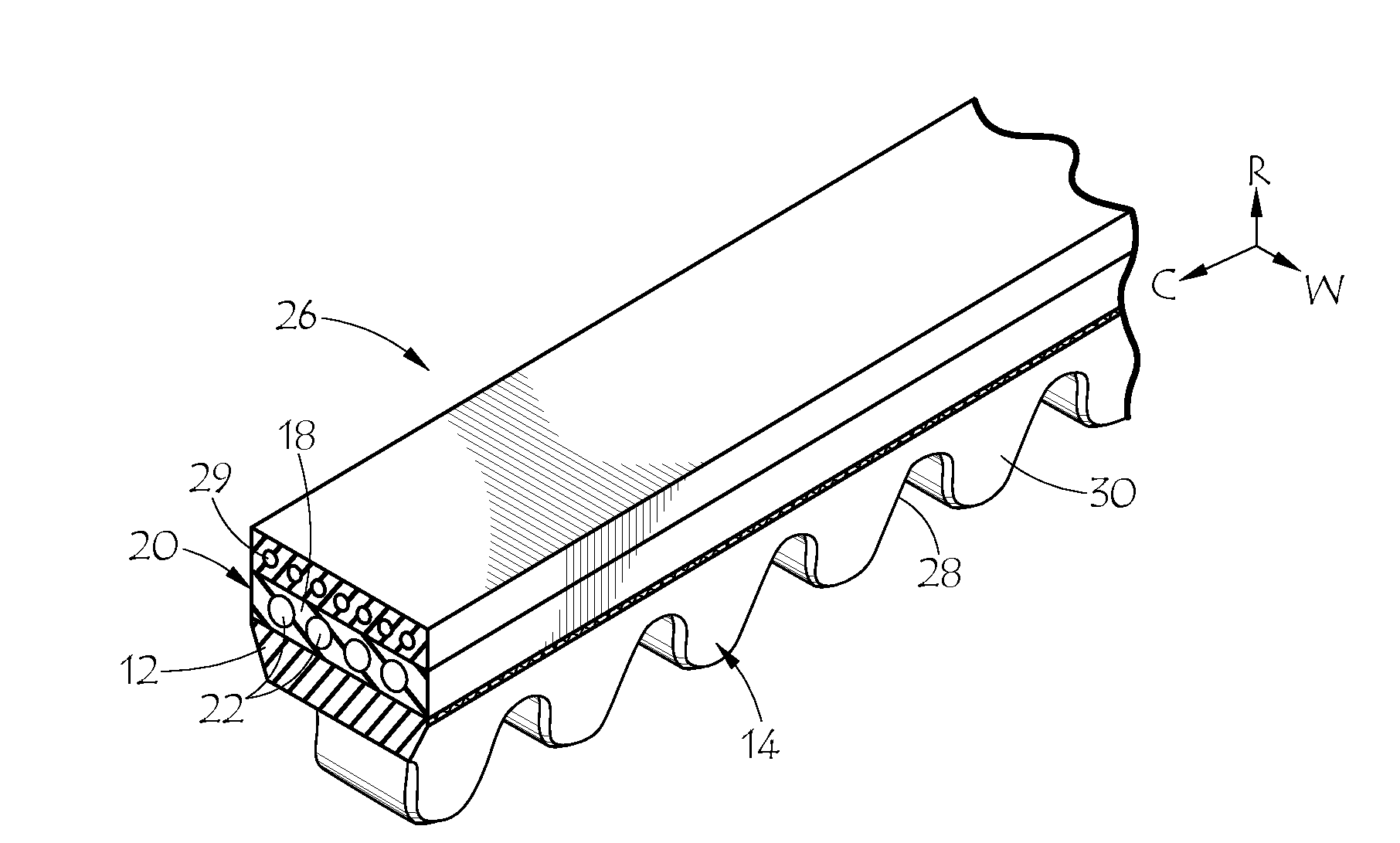 Power transmission belt