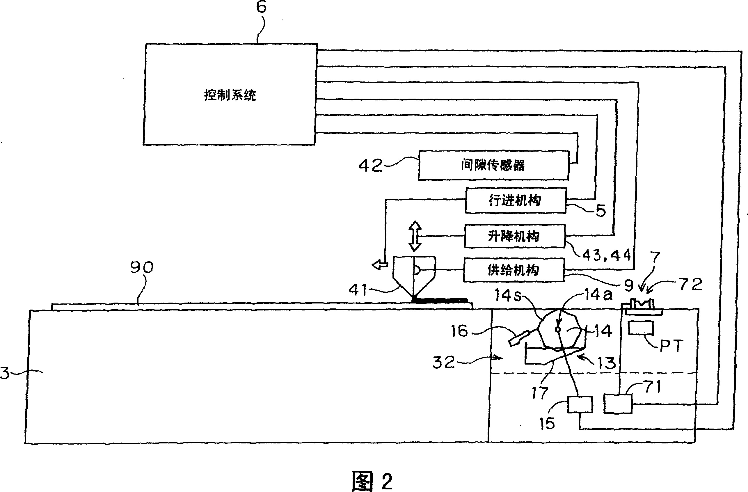 Base plate treater and slit jet nozzle