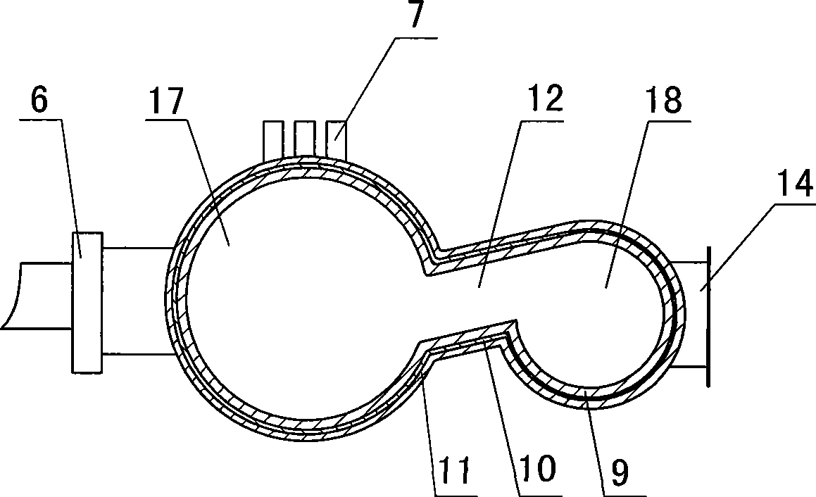 Three-phase multi-functional mixed combustion furnace