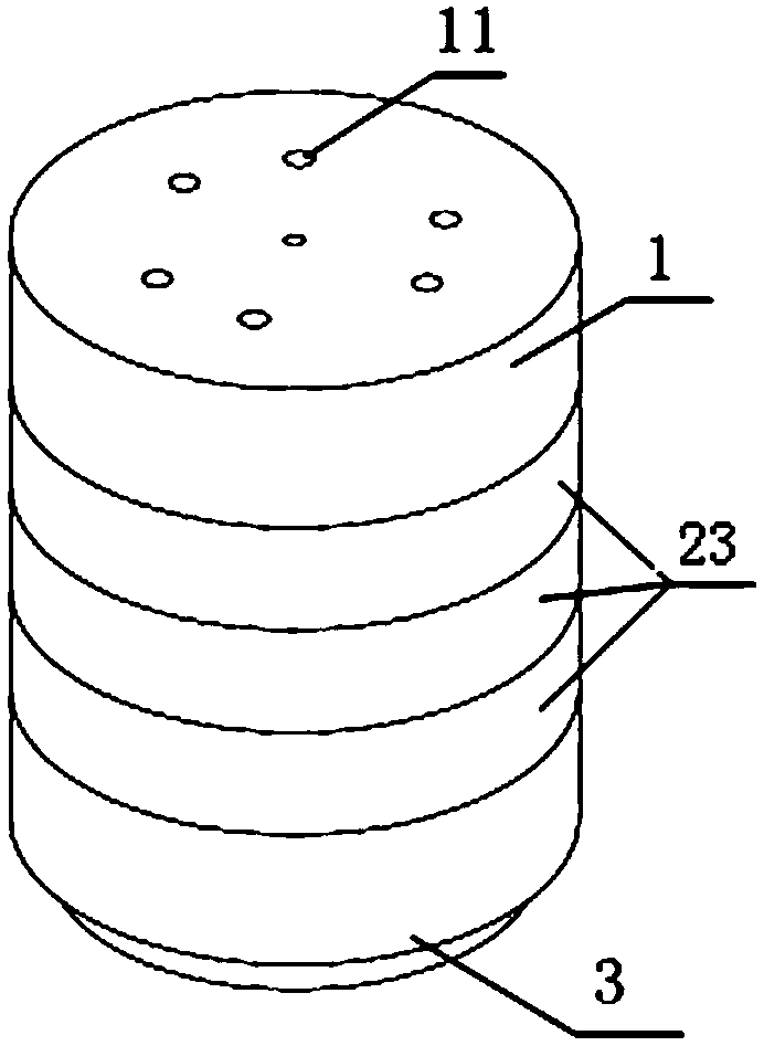 Multilayer assembled electric furnace hearth