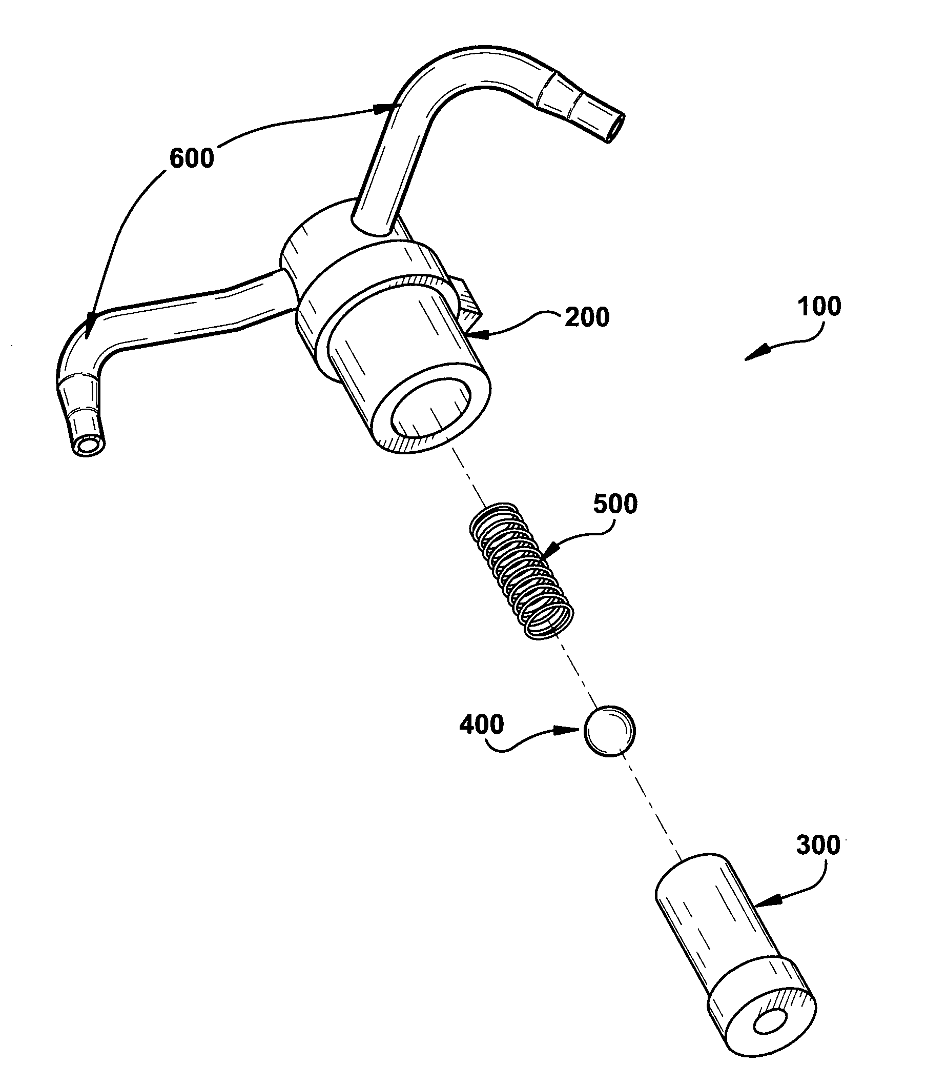 Piston cooling jet with tracking ball orifice