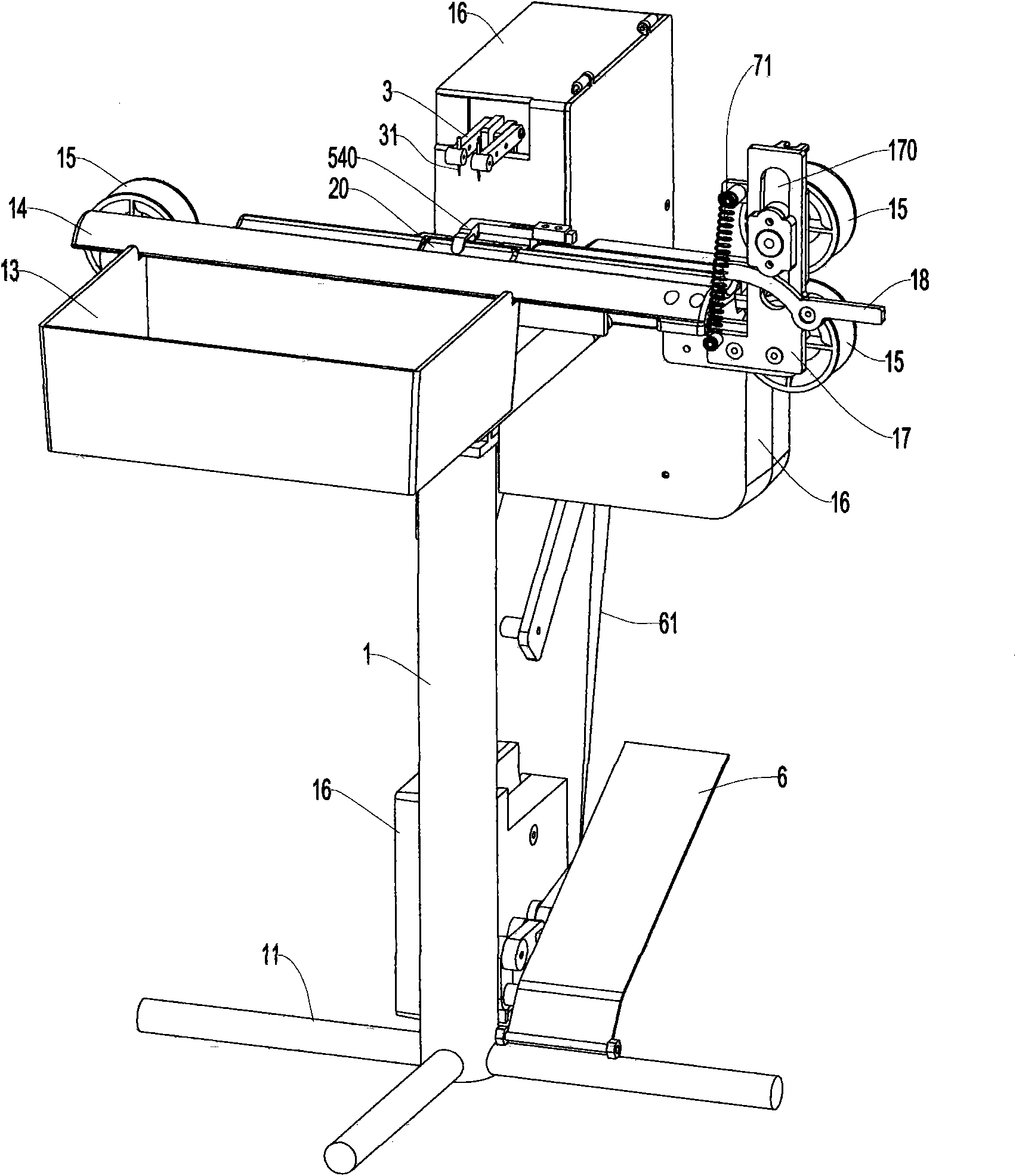 Automatic kelp seedling gripper